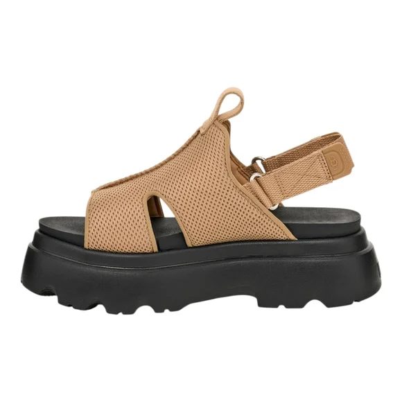 UGG Tan Platform Newest Comfy Three Way Sandals - Picture 3 of 14